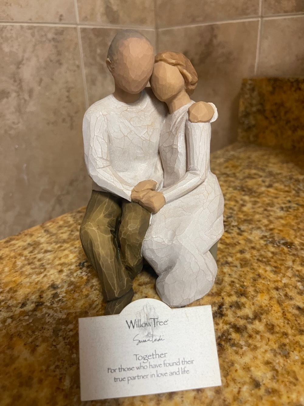 Willow Tree “Together” Figurine | Couple Statue | Love & Partnership Gift